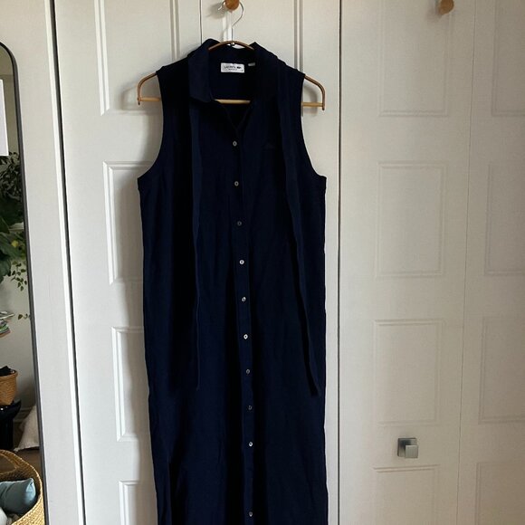Lacoste long polo dress - Picture 1 of 4